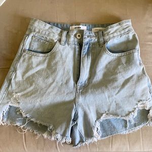 Cotton on high rise shorts
